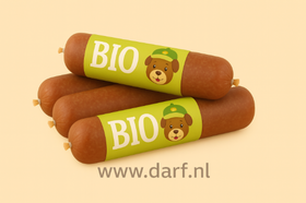 Afbeeldingen van DARF Alroda Puur Verse Vleesworst Rund Compleet (1000 gram)